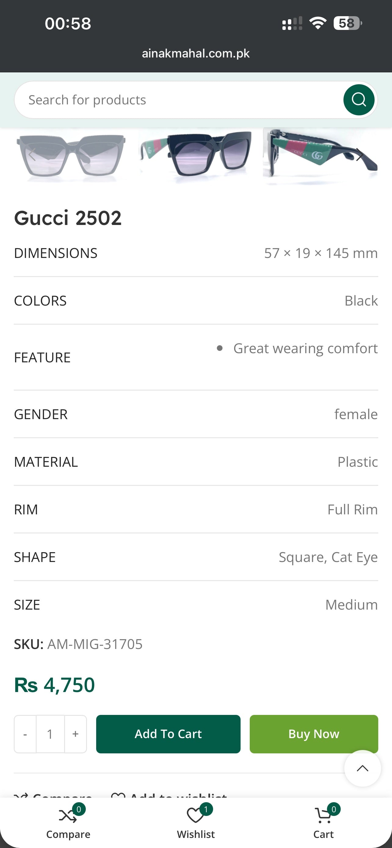 Gucci 2502